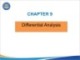 Lecture Management accounting - Chapter 9: Differential analysis