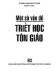 Ebook Một số vấn đề triết học tôn giáo: Phần 2