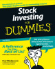 Ebook Stock investing for dummies (2nd edition): Part 2