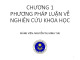 Bài giảng Phương pháp nghiên cứu khoa học kinh tế: Chương 1 - Nguyễn Thị Minh Thu